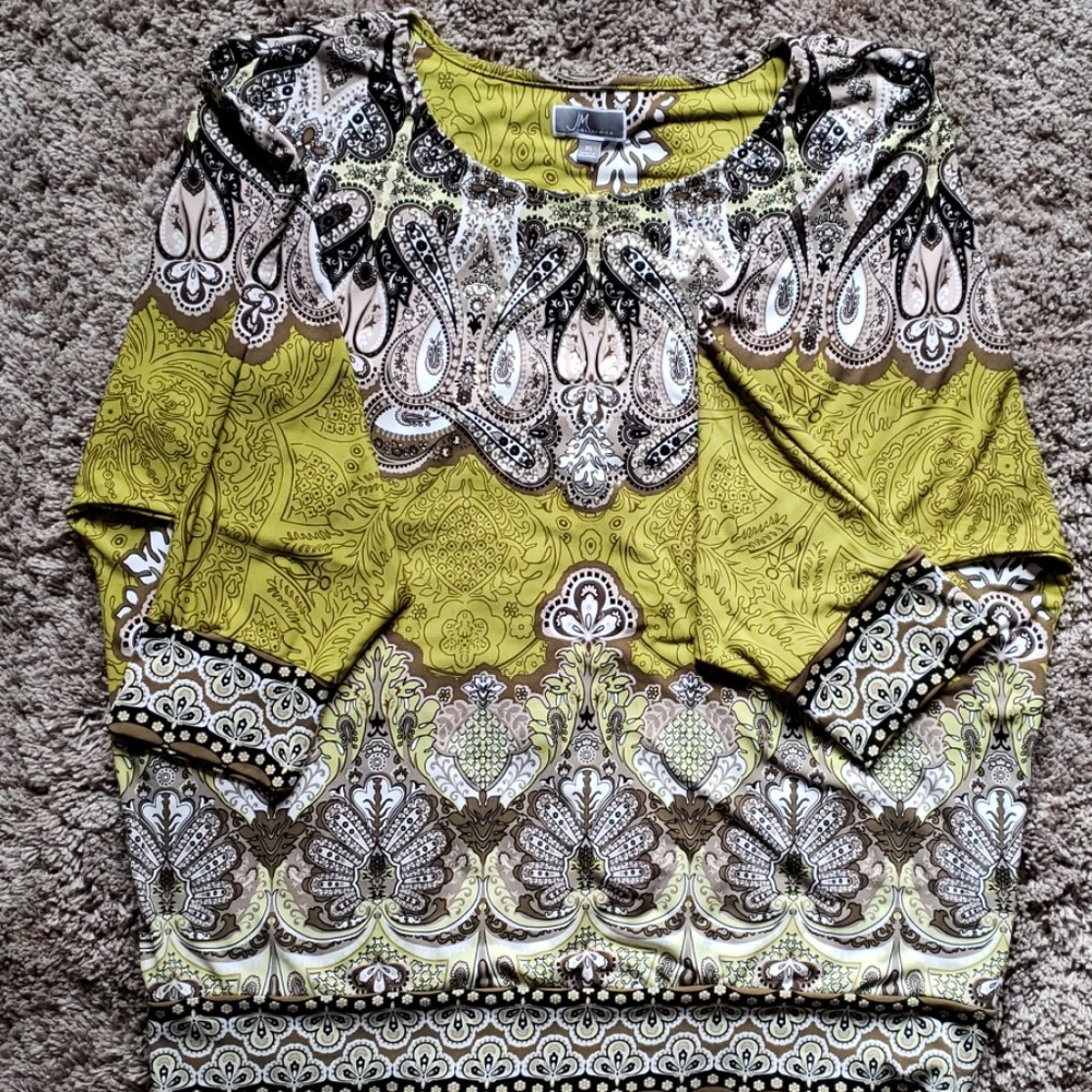 Elbow length top